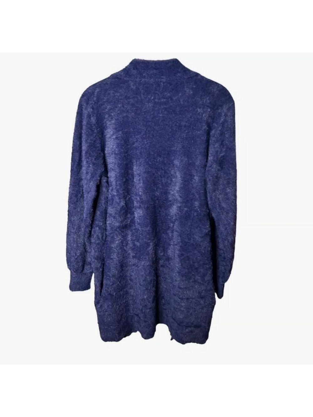 Savage X Fenty Fluff It Up Robe Navy Blue Plush NWT 2X/3X - Picture 3 of 4